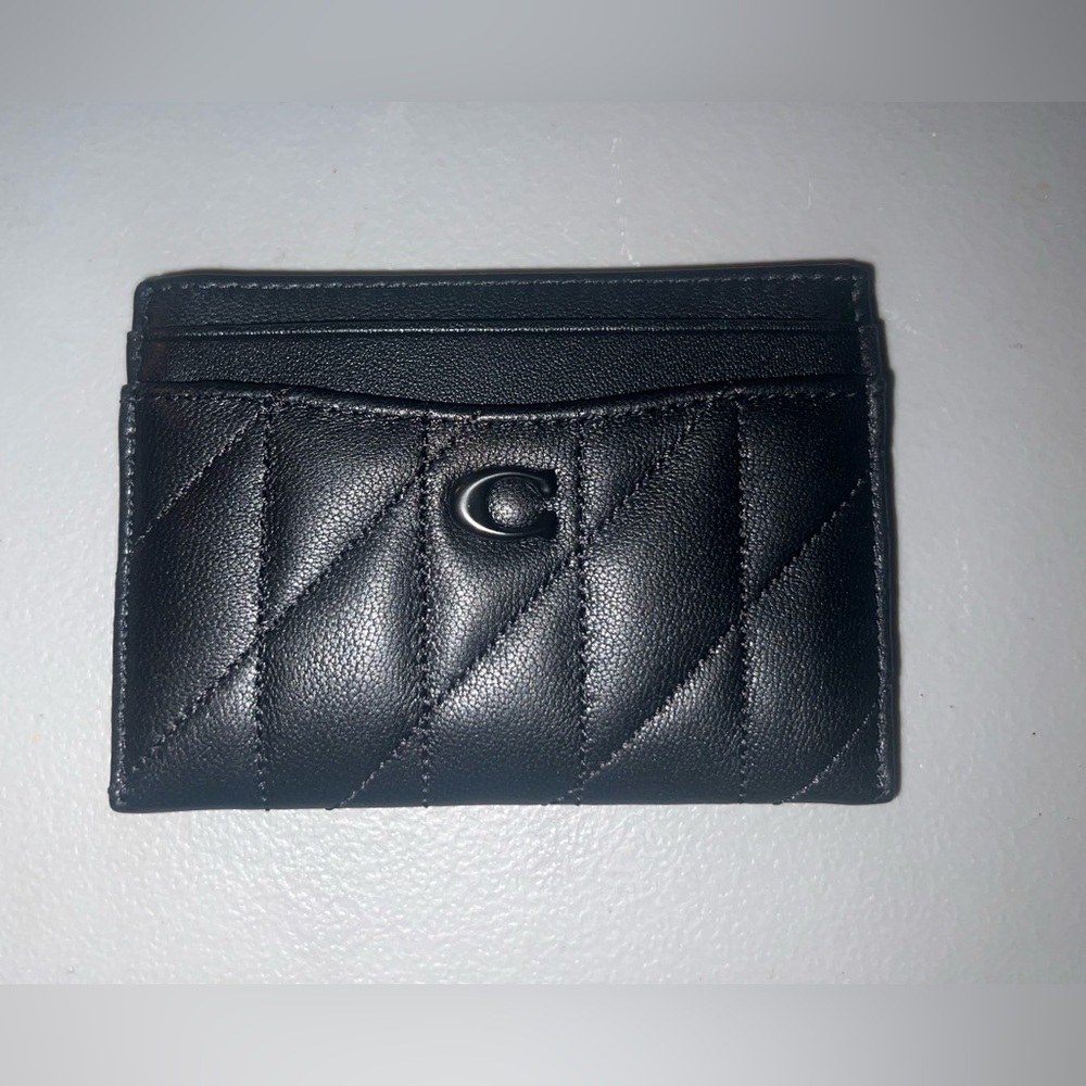 Coach Essentials Quilted Card Case